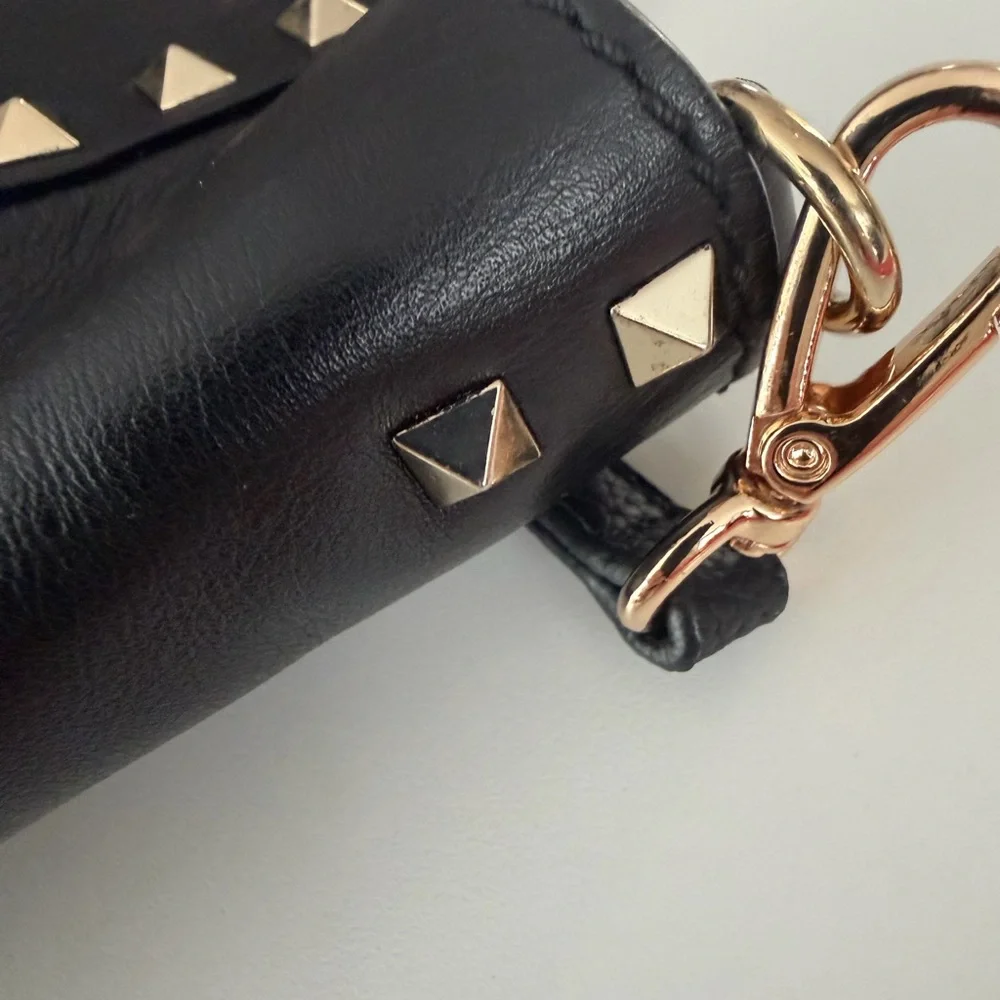 Valentino Garavani Black Studded Mini Tote - Picture 16 of 16